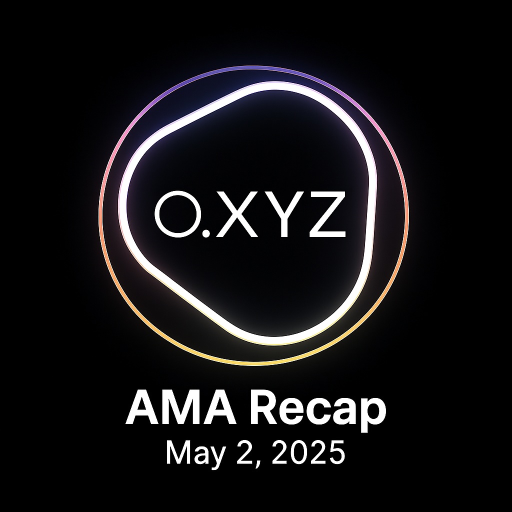 Truants, it's for you again!

🧠 O.XYZ AMA Recap – May 2, 2025

🔹 Zenith Access
First private stream for Zenith holders (Marvel Rivals, Scribble.io). More lowkey game nights &amp; calls coming.
Black Opal holders get major advantages in quests &amp;