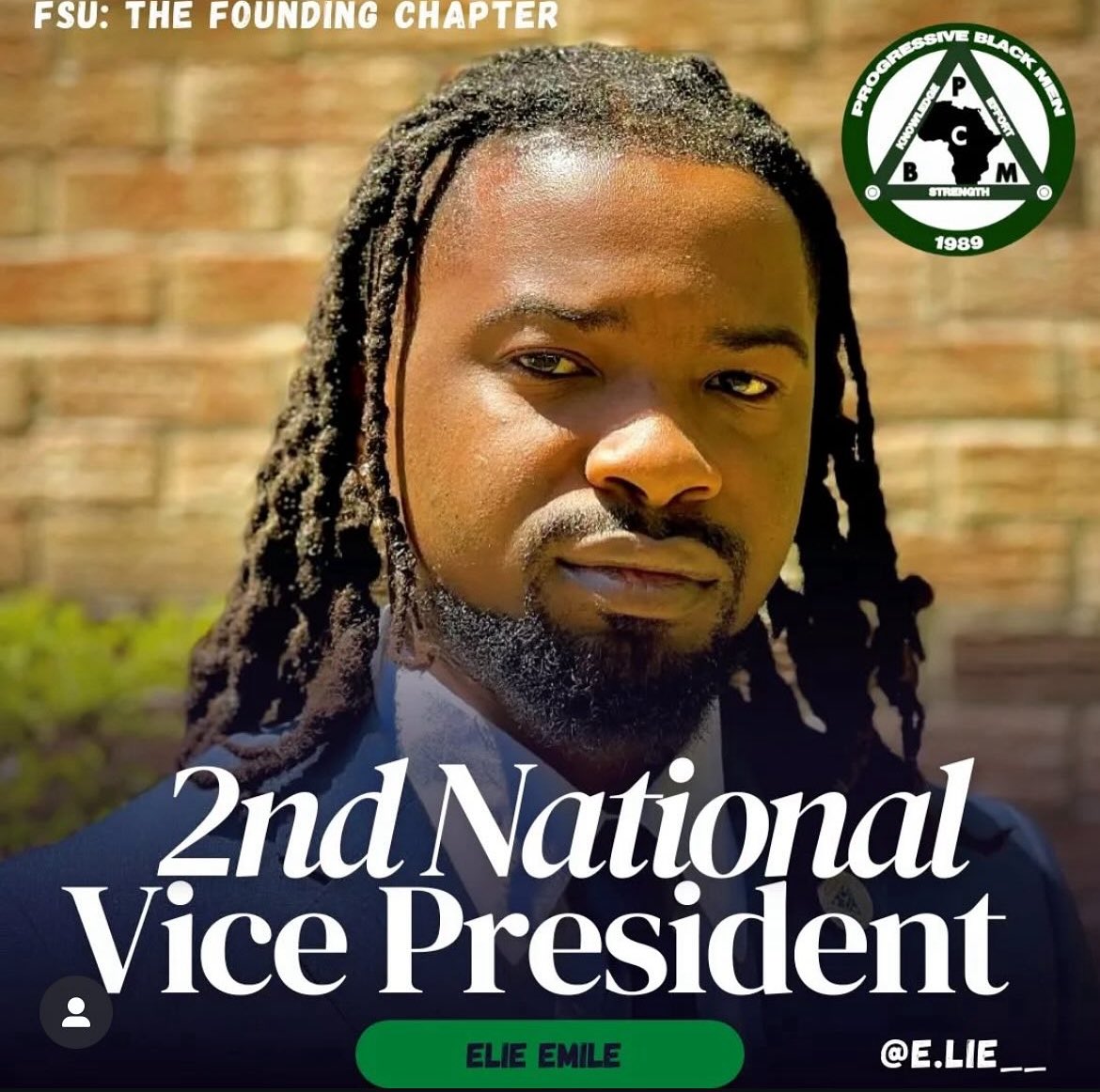 National_PBM's tweet photo. Happy Birthday to our 2nd National Vice President, Elie Emile! Your leadership, dedication, and commitment to excellence continue to inspire us all. May this new year bring you success, peace, and new wins #CKES π https://t.co/XBFN9Obx2S
