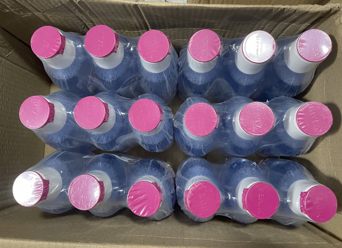 NampunllSprite's tweet photo. ส่งต่อ #NIVEAAcneCareMicellar 
ขนาด 400ml 18ขวด /1ลัง ลังละ 1,000บาทค่าส่งเหมา 100บาท ใครจะเอาไปขายต่อทำกำไร มารับไปได้เลยจ้า
#SingtoPrachaya 
#ไมเซล่าผสานเซรั่ม https://t.co/WqCS65tQyb