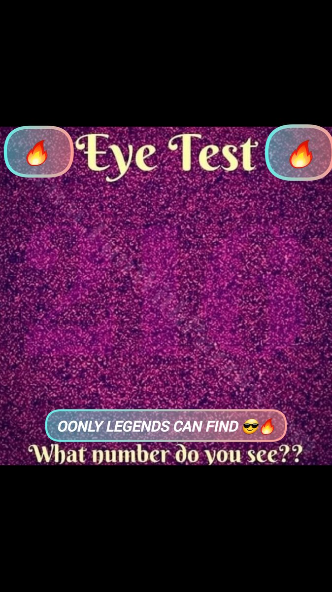 What number do you see?