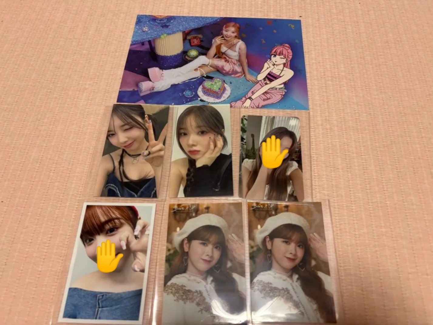 NiziU Rio 5枚限定直筆サイン入りチェキ