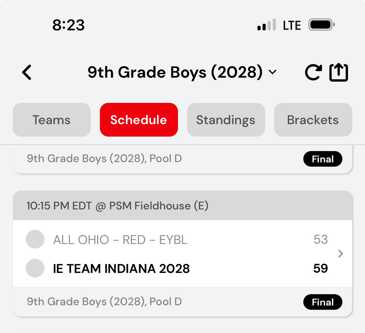 Danny Davison (@davison1123) on Twitter photo Big win for Team Indiana 2028 against All Ohio Red EYBL in Bill Hensley Run n Slam!
<a href="/IndianaEliteIE/">Indiana Elite Basketball</a>
<a href="/PrepHoopsIN/">Prep Hoops Indiana</a>
<a href="/BRamseyKSR/">Brandon Ramsey</a> Big win for Team Indiana 2028 against All Ohio Red EYBL in Bill Hensley Run n Slam!
<a href="/IndianaEliteIE/">Indiana Elite Basketball</a>
<a href="/PrepHoopsIN/">Prep Hoops Indiana</a>
<a href="/BRamseyKSR/">Brandon Ramsey</a>
