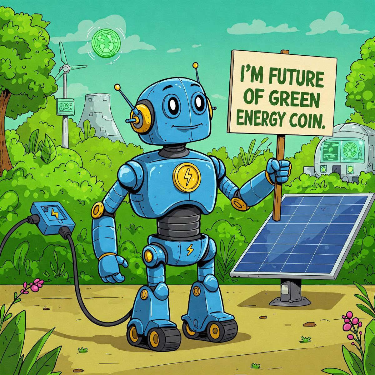 Solar_Coin_2025's tweet photo. Meet SOLR Bot – the eco-warrior of crypto!

SOLR is where clean energy meets blockchain. Join the green revolution today!

#SOLR #GreenCrypto #SolarPowered #CryptoWithPurpose https://t.co/envXJyN2GL