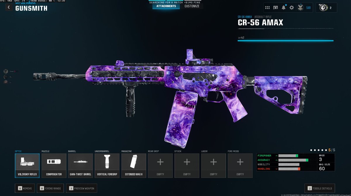 DMezzaTTV's tweet image. New Season 3 Reloaded Guns I've been rocking

Changed the Amax slightly and this new #ladra is unreal

Easy to get and TTK is rapid - bit windy at Mid-Range but better than the AK Meta