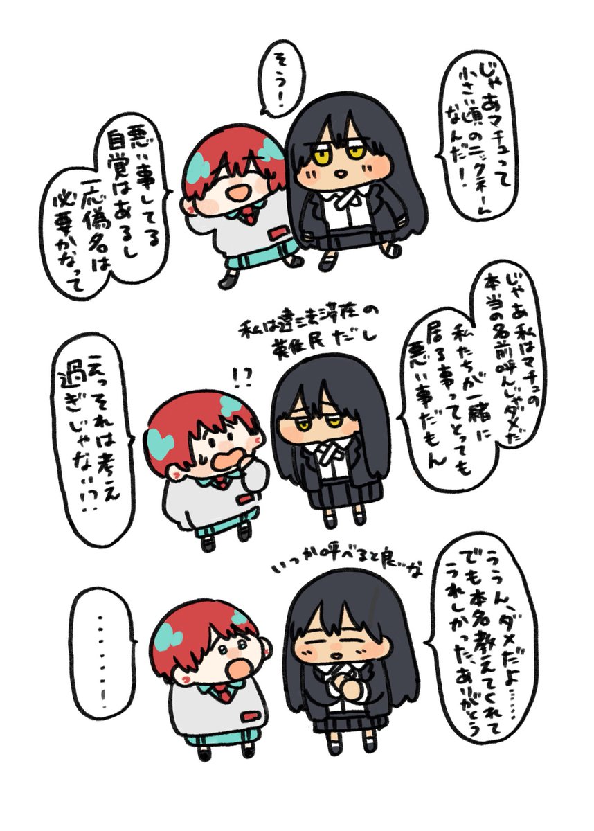 名前を知らなかったマチュニャア 