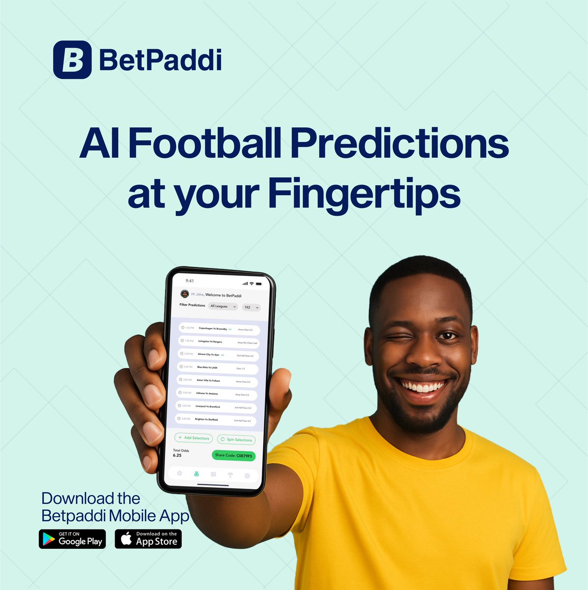 BetPaddi's tweet photo. Take your betting game to the next level using betpaddi’s AI prediction tool.

https://t.co/WUIq1cqMta https://t.co/bxrRaejtW0