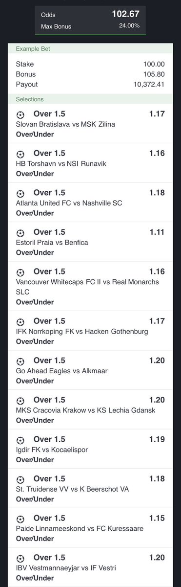 _Bonty_Official's tweet photo. Games to give over 1.5 for the weekend. Kickoff at 6:30pm… 100 sure odds 💯🏆

I spent over 8 hours on the ticket purposely for anyone who need fees, rent, business capital💵etc

Repost and check the comment to copy code👇🏼 https://t.co/MKni2FdDXd