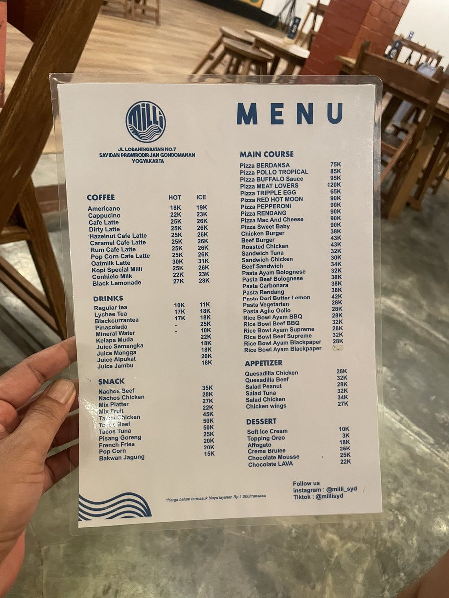 Malam minggu di Sayidan, mau pesan apa ?