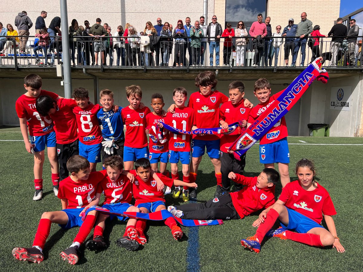 cdnumancia's tweet photo. RESULTADOS CANTERA CDN ⚽️

#AlevinProvincial

San José C 1
Numancia B  11

CAMPEONES DE LIGA 🏆👏🏻👏🏻👏🏻👏🏻 https://t.co/vSmGGrH2hJ