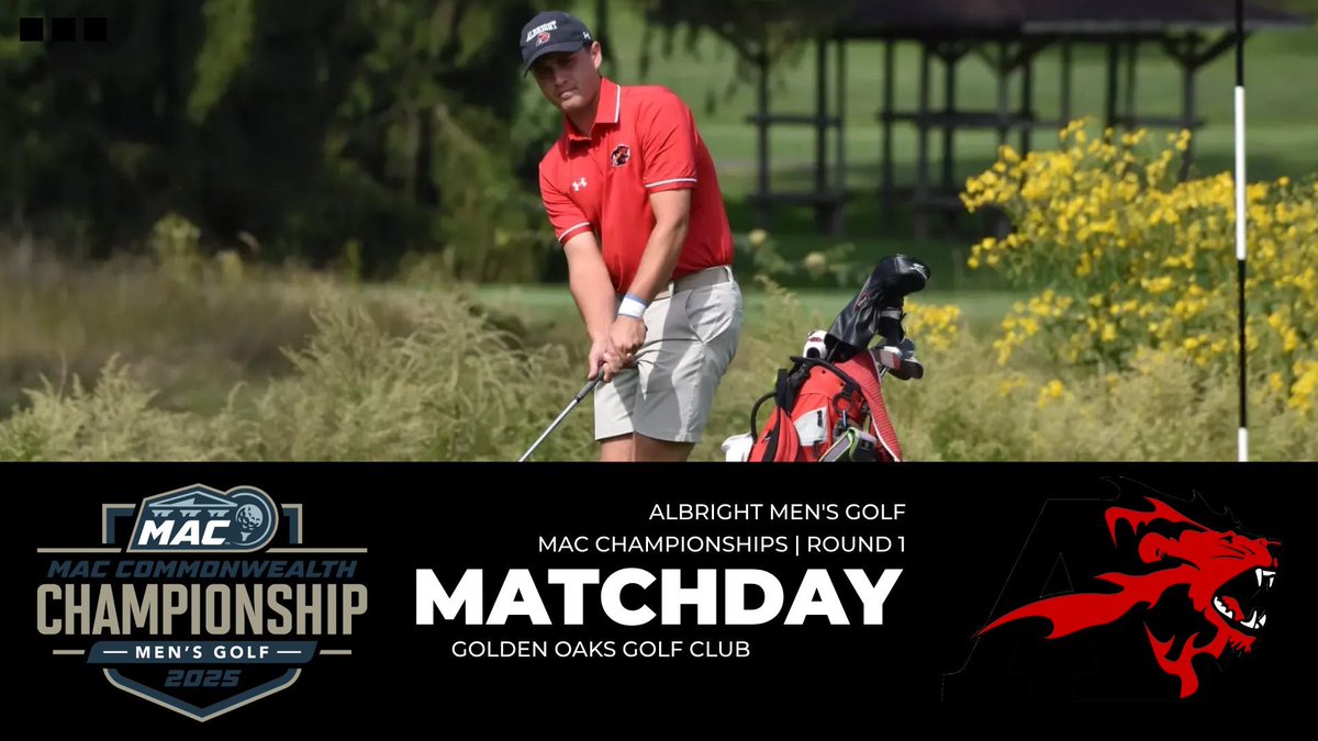 MGOLF begins play in the MAC Championships today. 

The Lions will tee off at 11:20 in the first of two rounds.