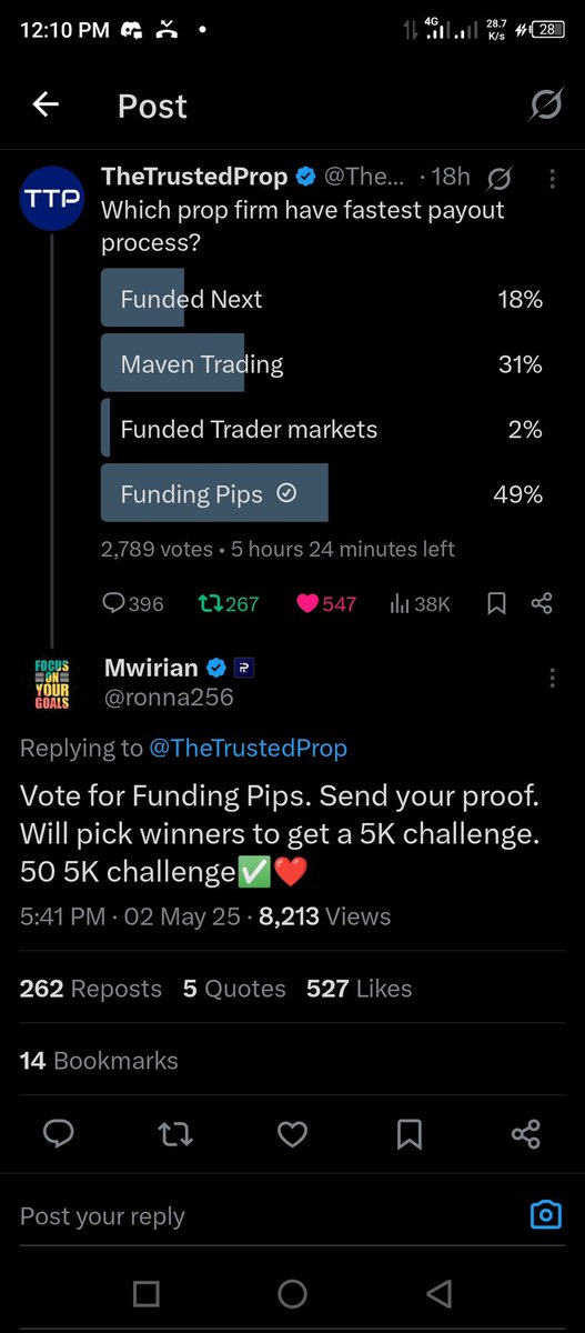 webpro3232's tweet photo. @speedouFx @AnasMuhamm42465 @B__Bichi @ForexChart71803
#fundedpips #speedouFx https://t.co/qQhJiTg1Nx
