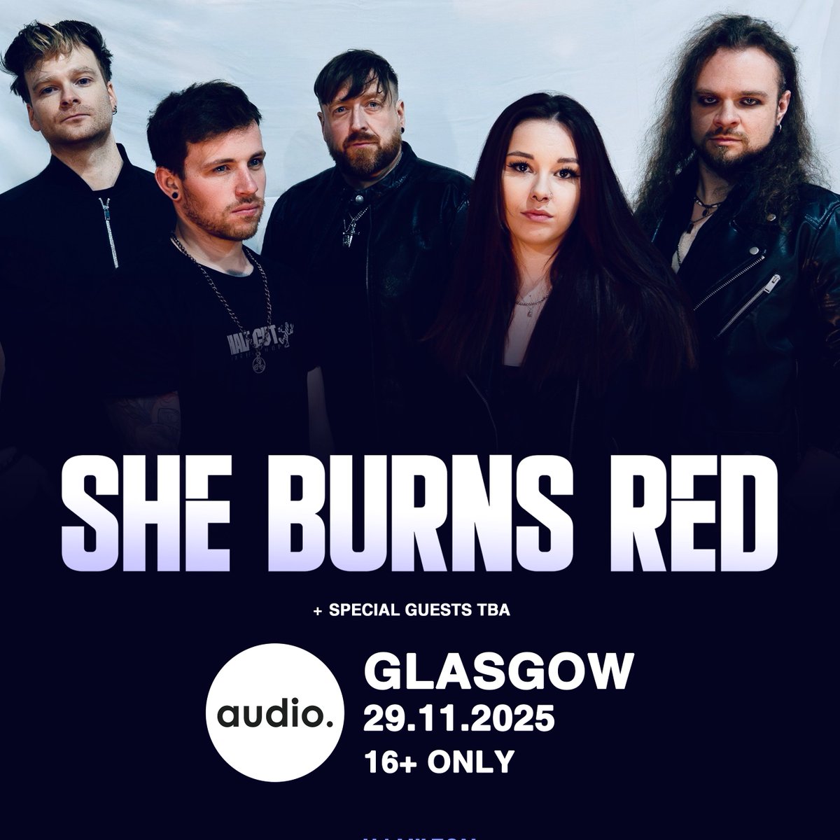 Tickets Scotland (@ticketsscotland) on Twitter photo On Sale Now:
Scottish rockers She Burns Red π΄σ §σ ’σ ³σ £σ ΄σ Ώπ€
β‘ 29/11/25 at Audio Glasgow
π Get your tickets here: t-s.co/sheb7
<a href="/sheburnsredband/">sheburnsred</a> <a href="/HHLscotland/">Hamilton Hunter Live</a> <a href="/WhatsOnGlasgow/">What's On Glasgow</a> On Sale Now:
Scottish rockers She Burns Red π΄σ §σ ’σ ³σ £σ ΄σ Ώπ€
β‘ 29/11/25 at Audio Glasgow
π Get your tickets here: t-s.co/sheb7
<a href="/sheburnsredband/">sheburnsred</a> <a href="/HHLscotland/">Hamilton Hunter Live</a> <a href="/WhatsOnGlasgow/">What's On Glasgow</a>