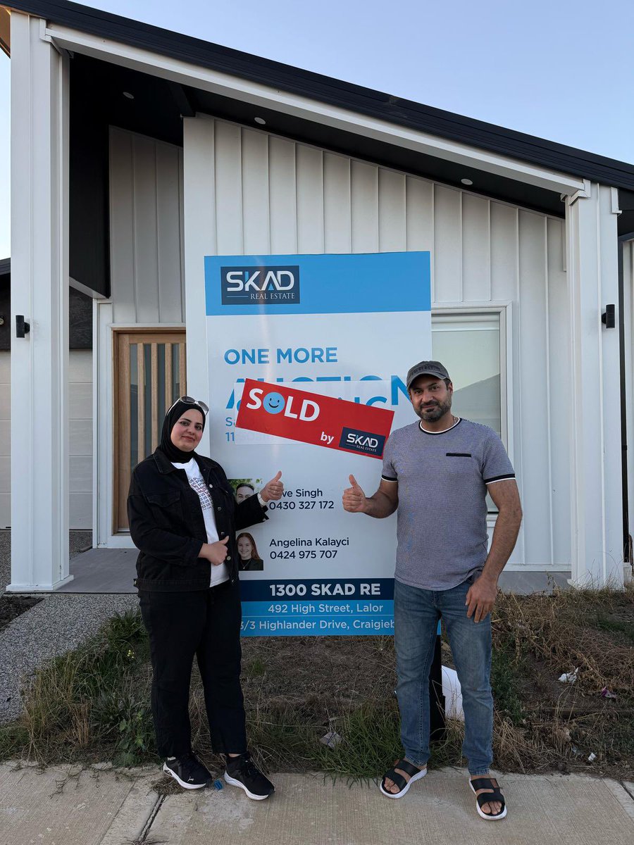 davesingh77's tweet image. AUCTION TIMES ✨7 more S😍D 
✅15 Beaconsfield Rd, Mickleham💲590,000✅24 Balmore St, Beveridge 💲791,000✅75 Dargile St , Epping 💲$569,200✅4 Studley Park way , Craigiebur💲695,000Selling is an art &amp;amp; We love 😍it …CALL : 1300 SKAD RE 📞#selling #homesellingprocess #homeseller