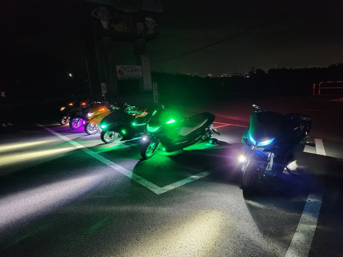 S38414816's tweet photo. ナイツー🏍️うぇい✌
#MJ工房
#ツーリングクラブCSB https://t.co/qxFy9SSb46