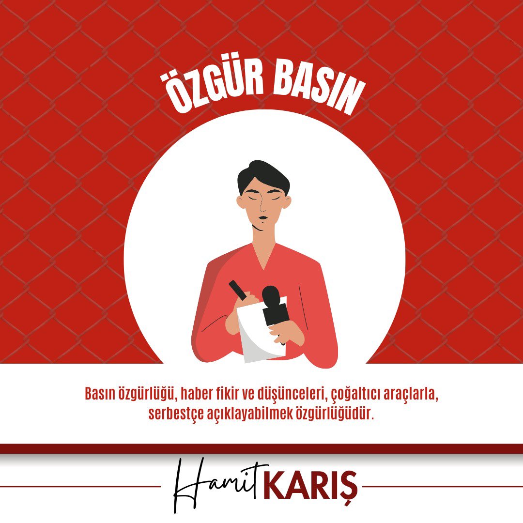 Türkiye, 2025 Dünya Basın Özgürlüğü Endeksi’nde 180 ülke arasında 159. sıraya geriledi. Bu sıralama susturulan seslerin, sansürlenen haberlerin, baskı altındaki gazetecilerin  aynasıdır.