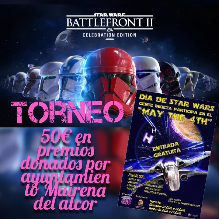 GenteInkieta's tweet photo. 🎮TORNEO BATTLEFRONT🎮
Mañana tendremos un torneo en el que podrás ganar 50€ en premios donados por @AytoMairenalcor
🚩Para todas las edades
🚩𝙀𝙉𝙏𝙍𝘼𝘿𝘼 𝙂𝙍𝘼𝙏𝙐𝙄𝙏𝘼
📅𝟭𝟬:𝟬𝟬-𝟭𝟰:𝟬𝟬
 𝟲:𝟬𝟬-𝟭𝟵:𝟬𝟬
📍𝗩𝗶𝗹𝗹𝗮 del 𝗖𝗼𝗻𝗼𝗰𝗶𝗺𝗶𝗲𝗻𝘁𝗼 𝘆 𝗹𝗮𝘀 𝗔𝗿𝘁𝗲𝘀 https://t.co/bzXJ0XIBIZ