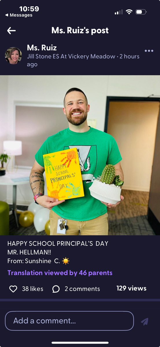 Patrick Hellman (@phellman_disd) on Twitter photo Being a principal means making hundreds of decisions a day—but the most important one is simple: put people first.
Students. Staff. Families.
The rest follows.
#SchoolLeadership #NationalPrincipalsDay Being a principal means making hundreds of decisions a day—but the most important one is simple: put people first.
Students. Staff. Families.
The rest follows.
#SchoolLeadership #NationalPrincipalsDay