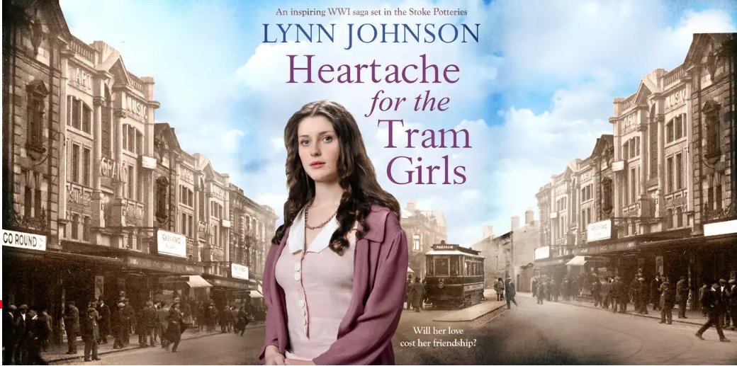 lynnjohnsonjots's tweet photo. Only 10 weeks to go to hitting the shelves. 5th in #PotteriesGirls in the series but can be read as standalone. #HeartachefortheTramgirls tells story of Ruth and friends. From https://t.co/GtKFN7VPLa
@HeraBooks @UlverscroftLtd #HistoricalFiction #romanticsaga #ww1
#sagasaturday https://t.co/vQ4REwYX03