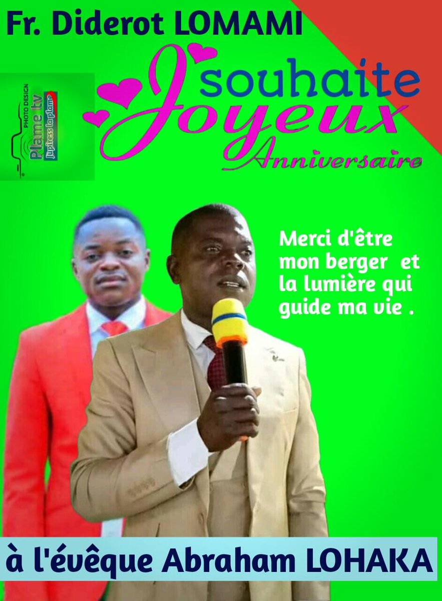 DiderotLomami's tweet photo. Que la fidélité, la tempérance, la longévité, la patience, la longanimité, la joie, la paix, la réussite, la prospérité, la persévérance, la ferveur, la protection, toutes ces bonnes choses t'accompagnent durant ta Vie terrestre entière.
*Joyeux Anniversaire🎂🥳
@OmeongaK
@ngolo https://t.co/fNHtxQKawt