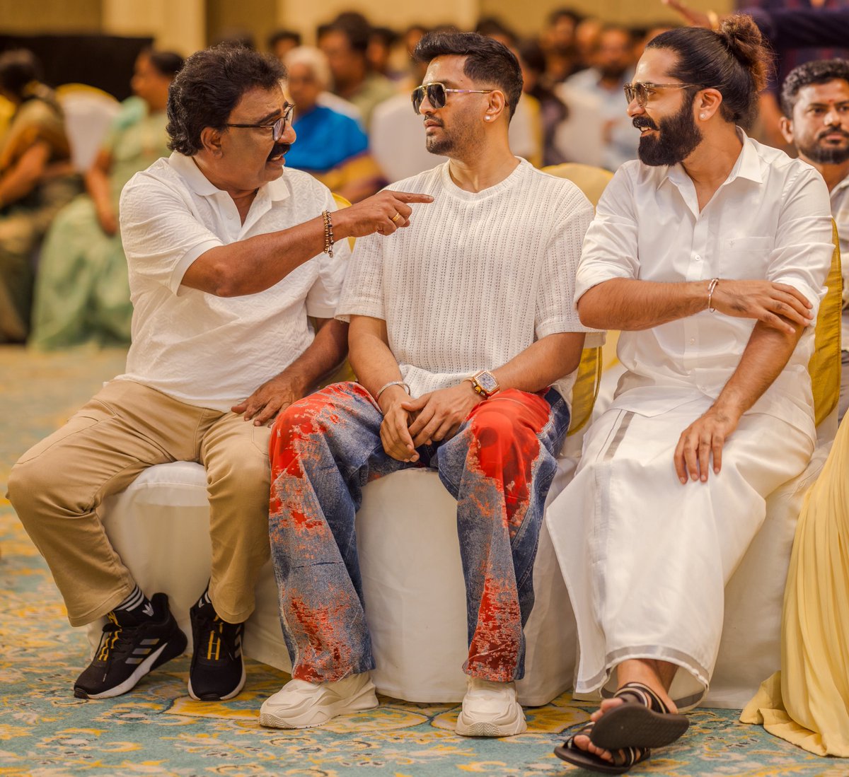 DawnPictures (@dawnpicturesoff) on Twitter photo The reunion you all waited for 💥
<a href="/SilambarasanTR_/">Silambarasan TR</a> and <a href="/iamsanthanam/">Santhanam</a> getting back together for #STR49
The madness begins with the pooja today❤️💯
<a href="/SilambarasanTR_/">Silambarasan TR</a> <a href="/ImRamkumar_B/">Ramkumar Balakrishnan</a> <a href="/iamsanthanam/">Santhanam</a> <a href="/AakashBaskaran/">Aakash baskaran</a> <a href="/SaiAbhyankkar/">abhyankkar</a> <a href="/11Lohar/">Kayadu Lohar</a> <a href="/philoedit/">Philomin Raj</a> <a href="/PraveenRaja_Off/">Praveen Raja</a> <a href="/manojdft/">manoj paramahamsa</a> The reunion you all waited for 💥
<a href="/SilambarasanTR_/">Silambarasan TR</a> and <a href="/iamsanthanam/">Santhanam</a> getting back together for #STR49
The madness begins with the pooja today❤️💯
<a href="/SilambarasanTR_/">Silambarasan TR</a> <a href="/ImRamkumar_B/">Ramkumar Balakrishnan</a> <a href="/iamsanthanam/">Santhanam</a> <a href="/AakashBaskaran/">Aakash baskaran</a> <a href="/SaiAbhyankkar/">abhyankkar</a> <a href="/11Lohar/">Kayadu Lohar</a> <a href="/philoedit/">Philomin Raj</a> <a href="/PraveenRaja_Off/">Praveen Raja</a> <a href="/manojdft/">manoj paramahamsa</a>
