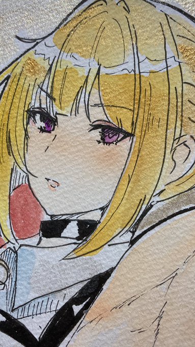 チークをちょっとだけ入れたい時コピックインクと充電式エアブラシの組み合わせはやっぱ便利だわ

筆やコピックじゃぼかすの無理だし
全部コレでやろうとすると一瞬でインクなくなるけど 