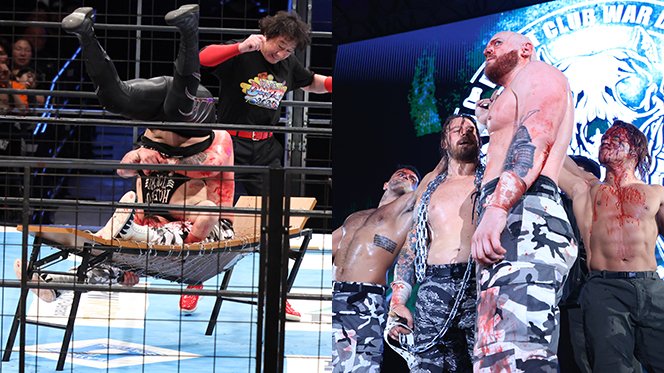 ドッグパウンドケージマッチはまたもや壮絶死闘に！ 最後はゲイブが有