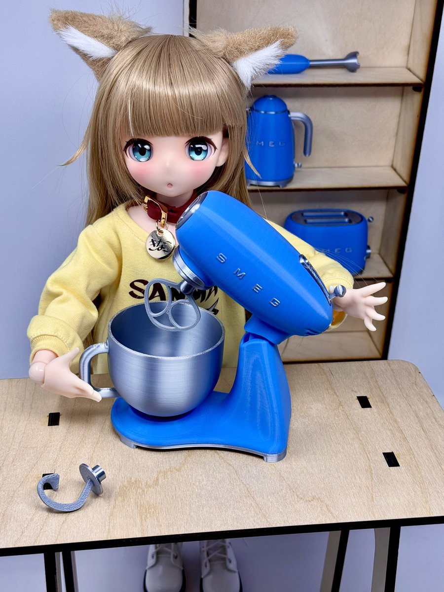 MimiBarnard's tweet photo. Kinako is star baker 🧑🍳 😸 #kittyfun #dollbot #bjd #doll #kinako #dollhobby #chaos #funtimes #mischiefmakers #mischief #kawaii #mycatisakawaiigirl #animedoll #DOLLBOT
#DBCきなこ🐾 🐾 https://t.co/un98HVK615