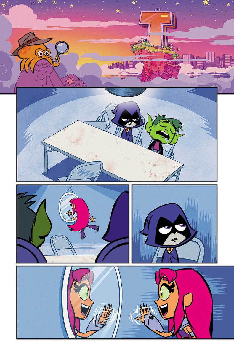 erich_owen's tweet photo. @NateCosby Nate! Here are the first 4 pages of my latest Teen Titans GO! issue. Issue #2 of the new ongoing series at DC. https://t.co/Yz6D21ztcg