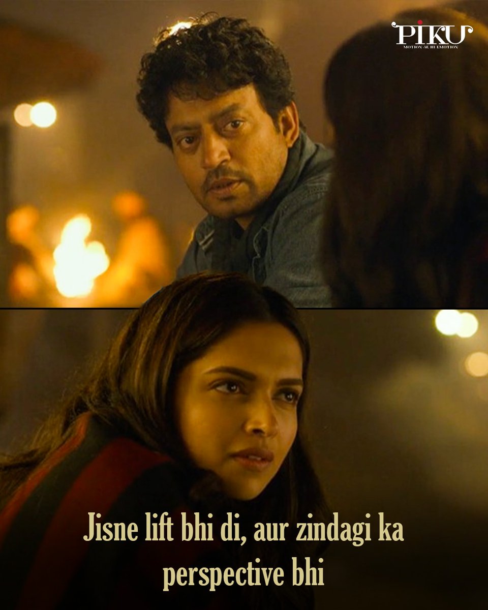 SonyTV's tweet image. Piku ki zindagi mein har ek insaan ne apni jagah banayi—Bashkor ka pyaar, Syed ka support, aur Rana ki quiet understanding. Sab alag, par sab zaroori.

Piku, re-releasing on 9th May.

@SrBachchan @deepikapadukone
@Jisshusengupta @_PVRCinemas
@SonyPicsIndia

#Piku #FilmRelease