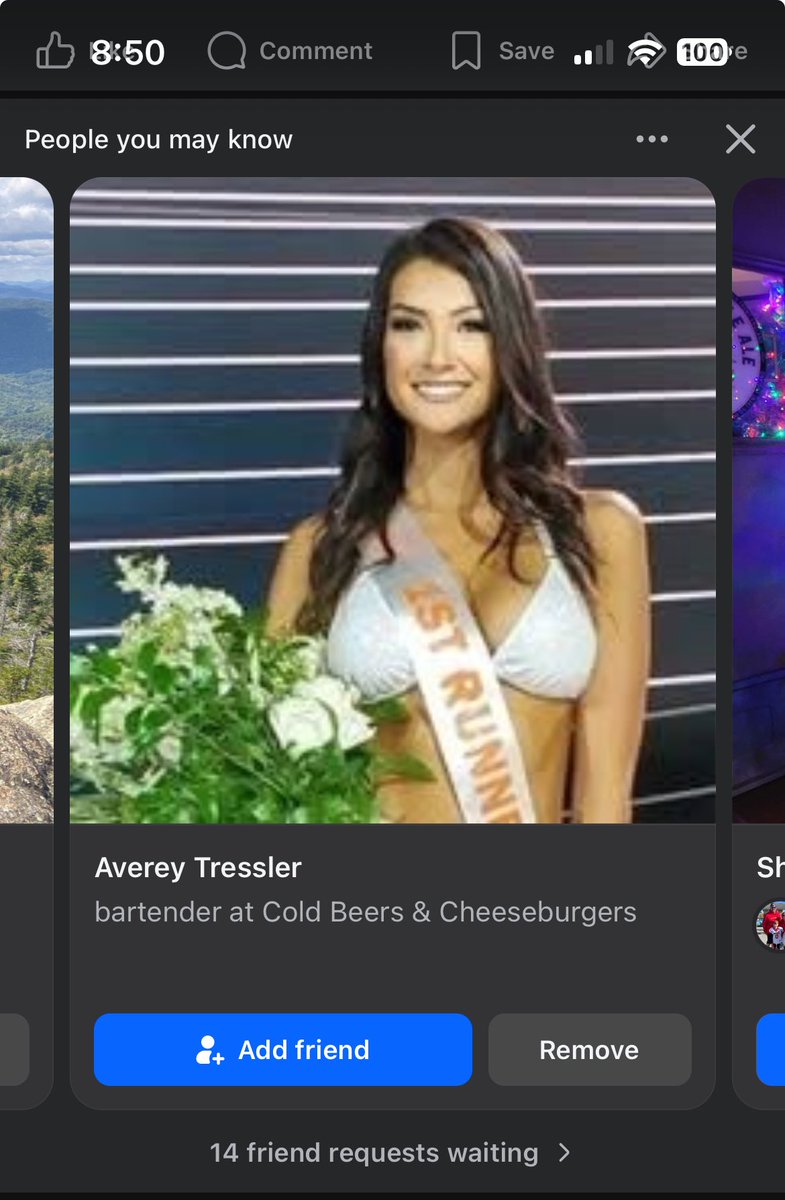 Interesting friend suggestion from Facebook…?😂🤷🏻‍♂️ ⁦<a href="/ave_tress/">averey♡</a>⁩