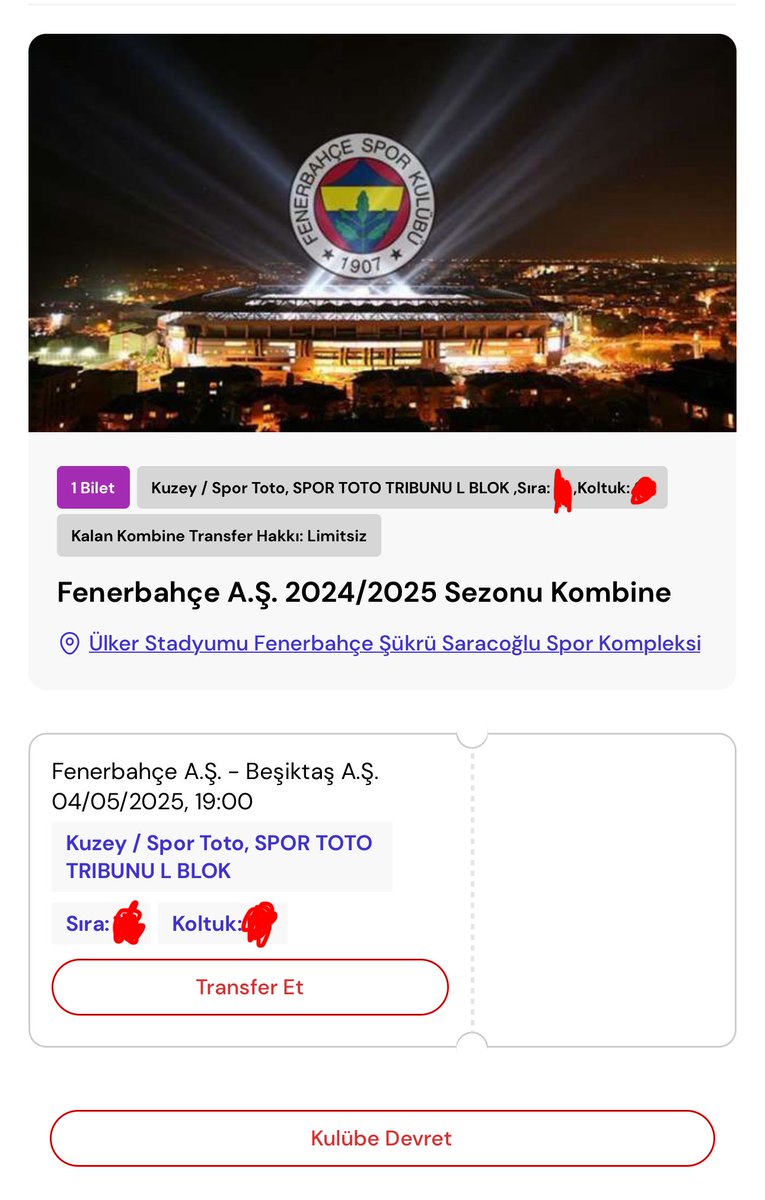 chasplace's tweet photo. Fenerbahçe - Beşiktaş maç bileti satılıktır. Giriş, atılan QR ile olacaktır. Son fiyat 5000₺ Kale Arkası.
#fenerbahcebilet 
#bilet #fenerbahçebilet  #satılıkbilet
#fenerbahçesatılıkbilet #sportoto #okulaçık #derbi #derbibilet #fbbjk 
#fbbilet #kadıköy #beşiktaş https://t.co/tuTZGRbj8p