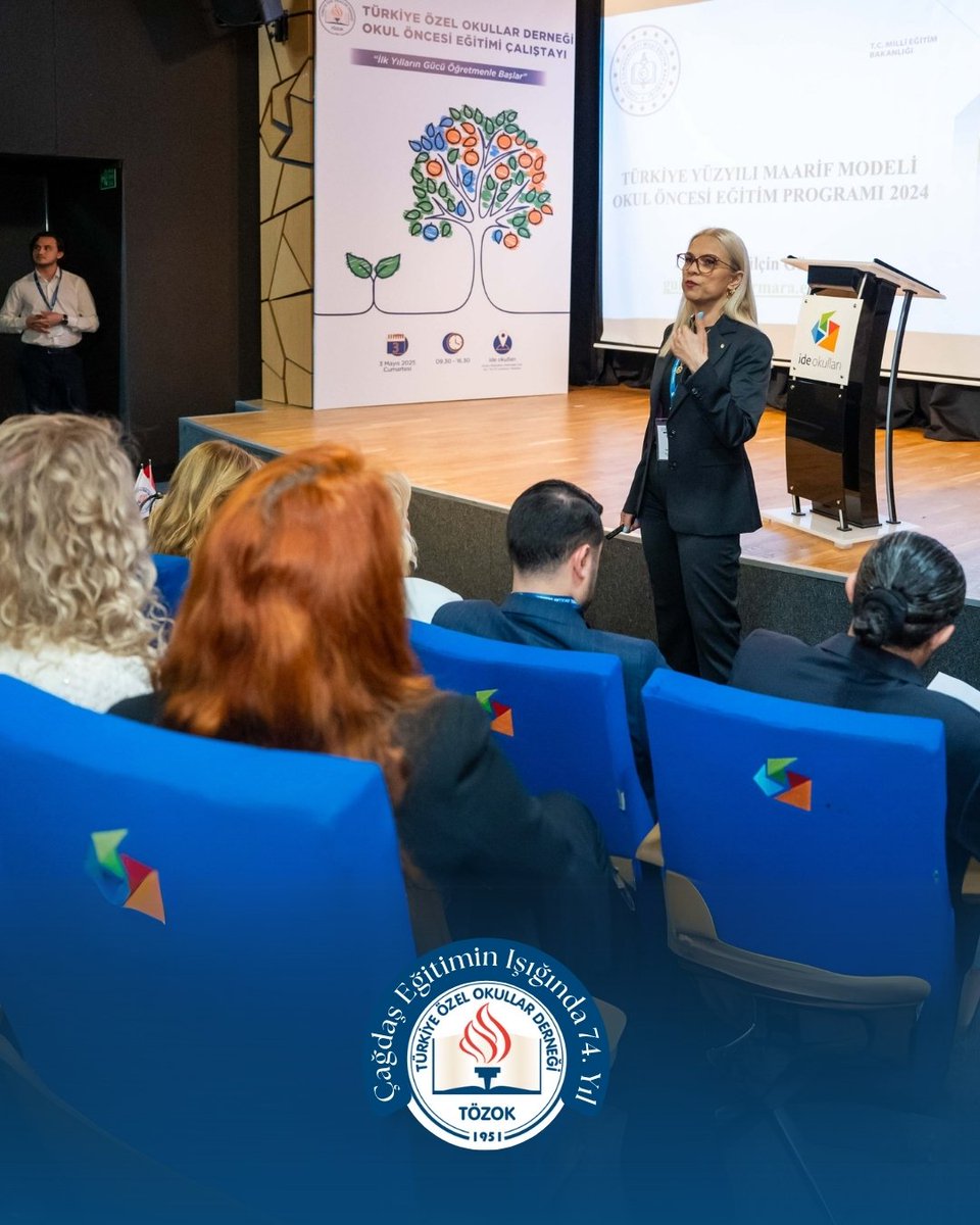 Türkiye Özel Okullar Derneği’nin Okul Öncesi Eğitimi Komisyonu üyelerinin desteğiyle düzenlenen Okul Öncesi Eğitimi Çalıştayı’nın kapanış konuşmacısı Marmara Üniversitesi Öğretim Üyesi Doç. Dr. Gülçin GÜVEN'e “Okul Öncesi Eğitimde Maarif Modeli: Değer Temelli ve Bütüncül Bir