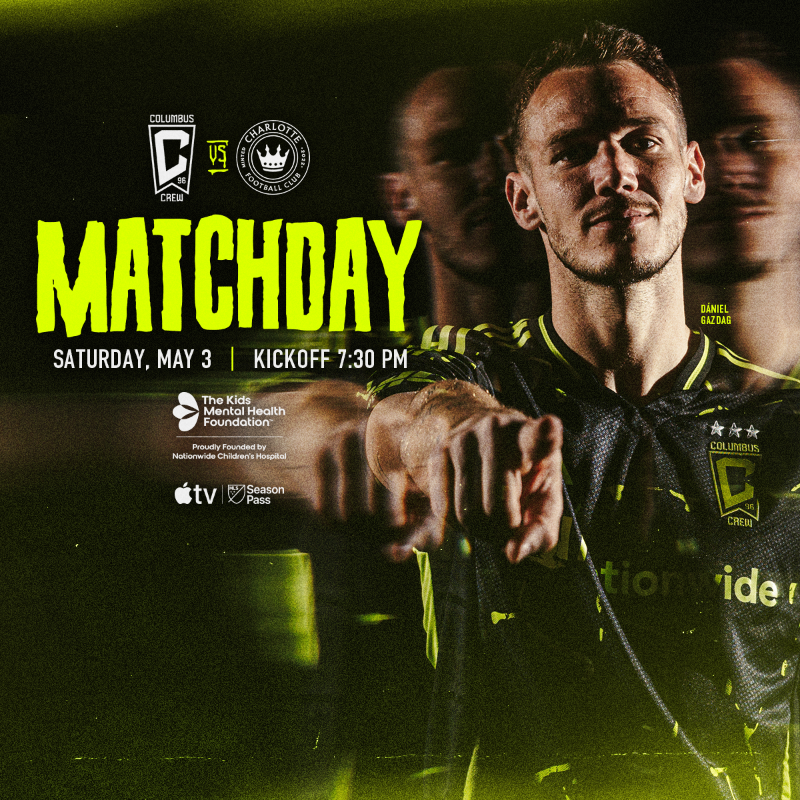 ColumbusCrew's tweet photo. Spotlight on us 🔦 

#Crew96 | #CLBvCLT https://t.co/sScoFNxeBC