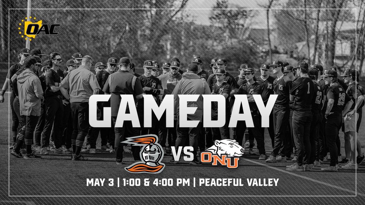 Heidelberg Baseball (@bergbaseball) on Twitter photo Senior Day 
🆚Ohio Northern  
⏰1:00 & 4:00 pm
📍Peaceful Valley Senior Day 
🆚Ohio Northern  
⏰1:00 & 4:00 pm
📍Peaceful Valley