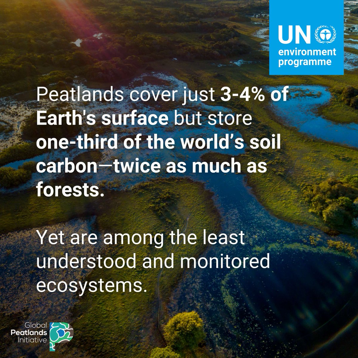Around 15% of the world’s peatlands have been drained for agriculture alone.

UNEP’s Global Peatland Hotspot Atlas highlights the major threats facing these vital ecosystems and offers a global snapshot of their current status: unep.org/resources/repo…