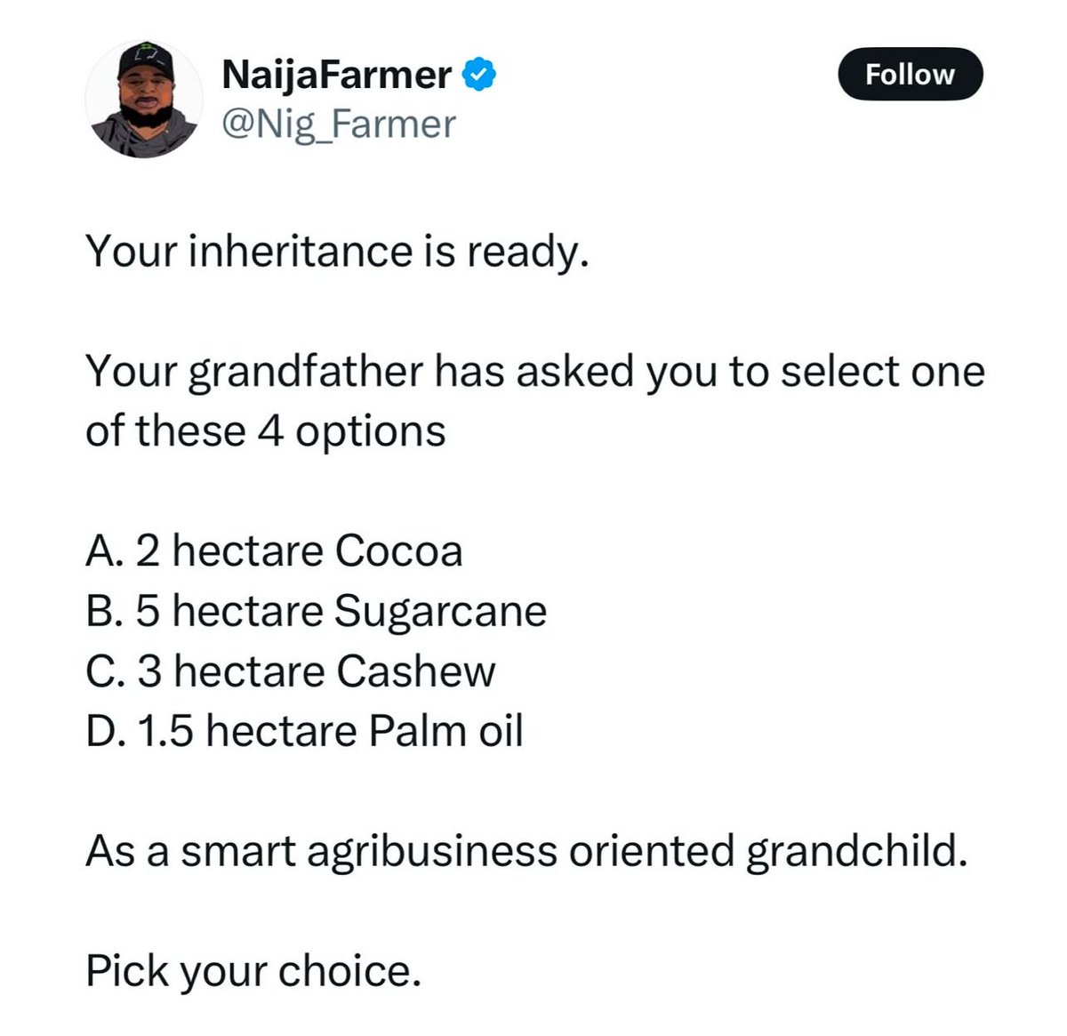 Which is the smart choice here?