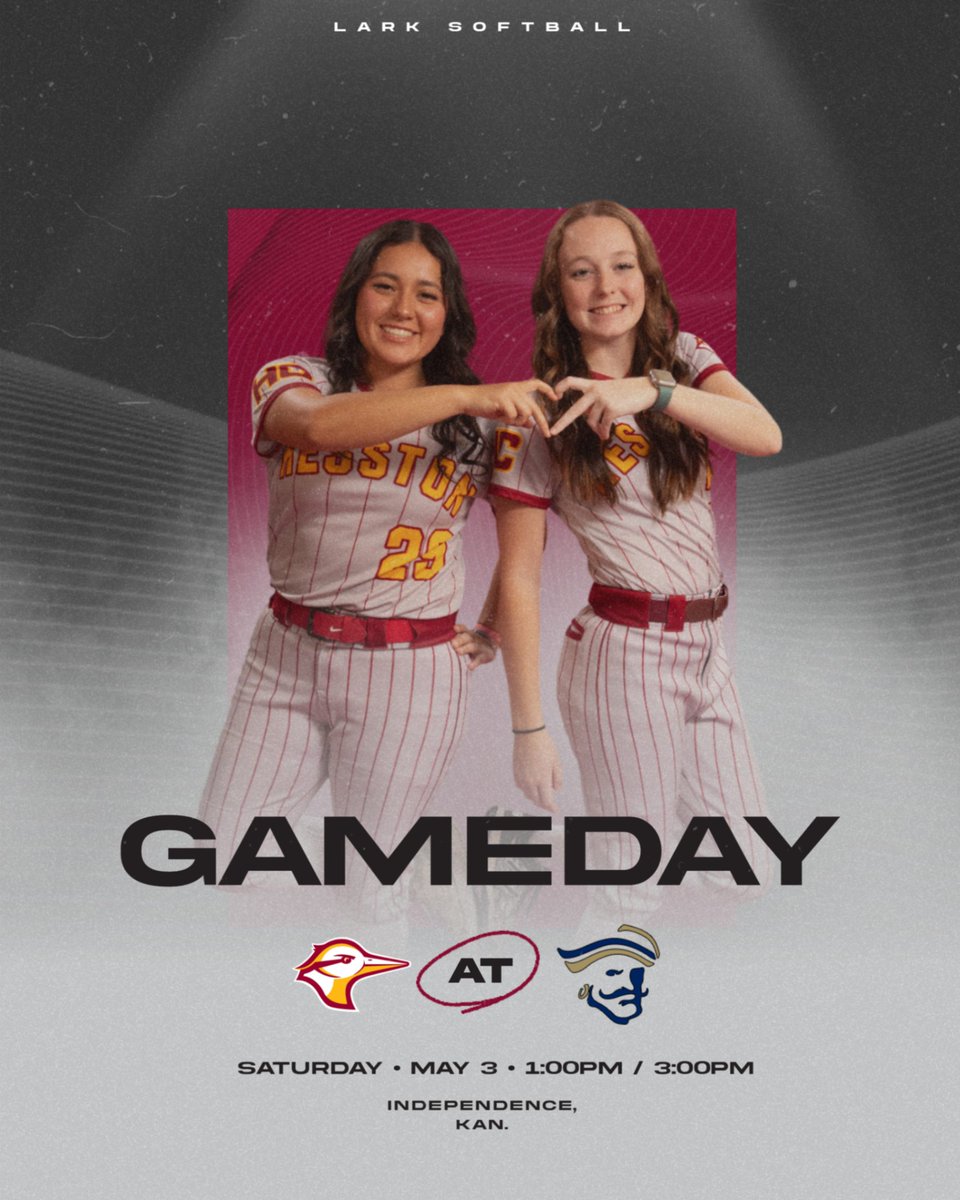 It's Gameday!
at Independence CC
📍 - Independence, Kan.
⏰ - 1/3 PM
📺 - kjcccsports.net/iccpirates/