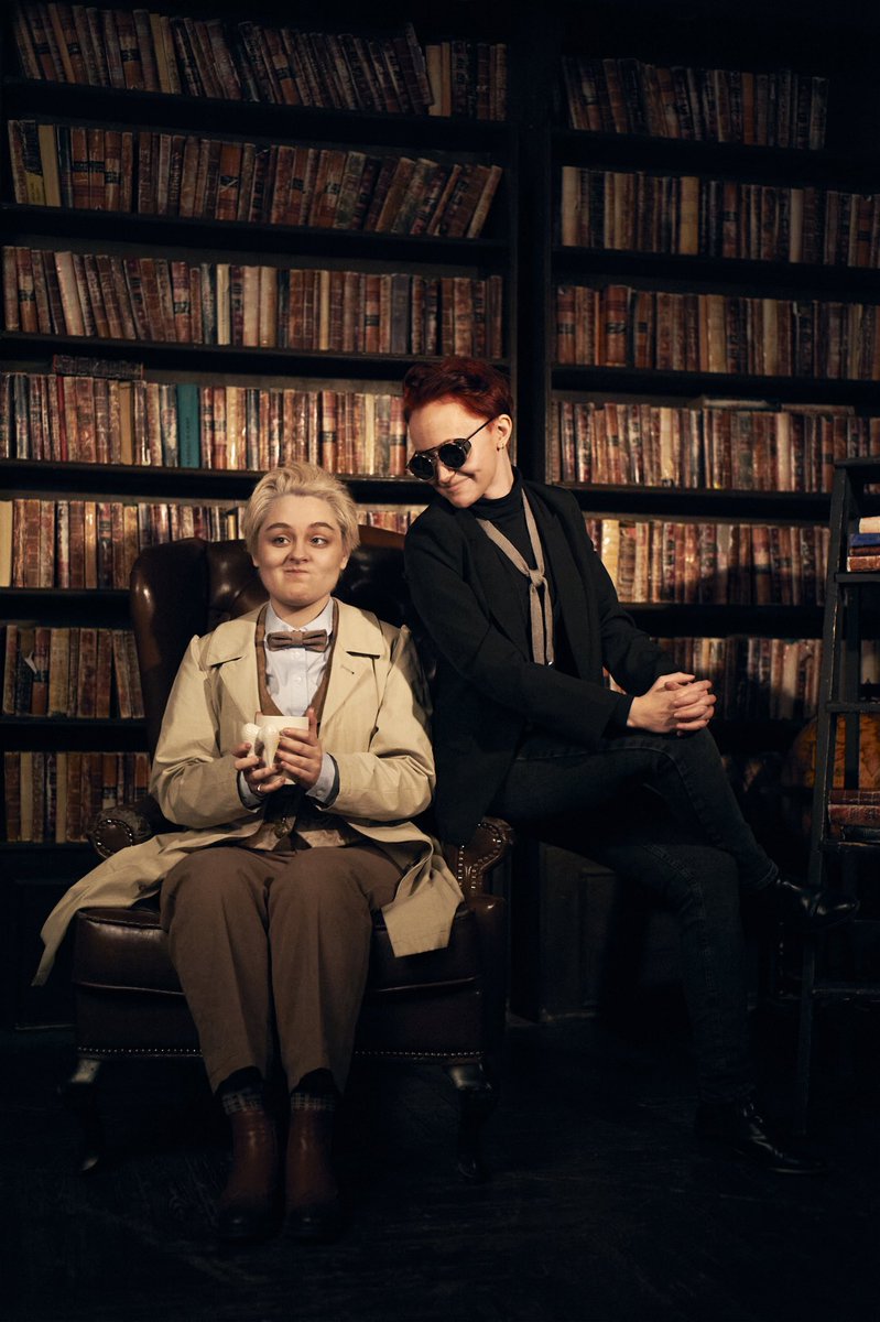 Yes we listen you and hardly judge.

w/ <a href="/AlmightyNit/">NitTheAlmighty🎗</a> 
#GoodOmens #crowley #aziracrow #aziraphale