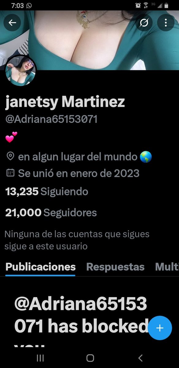 Por 300 pesos me bloqueo