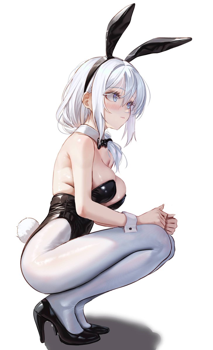 Uromuromu's tweet photo. #バニーガール ばにーの練習１ https://t.co/og0gmoXGJG