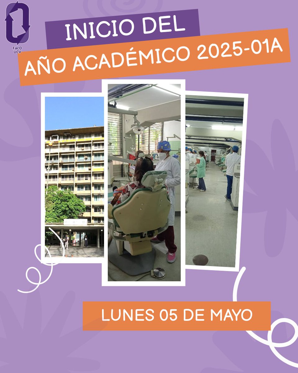 FacOUCV's tweet photo. Información importante para nuestros estudiantes de la Facultad de Odontología UCV.

#UCV #Odontología #Venezuela #clases https://t.co/iWah5z42bZ