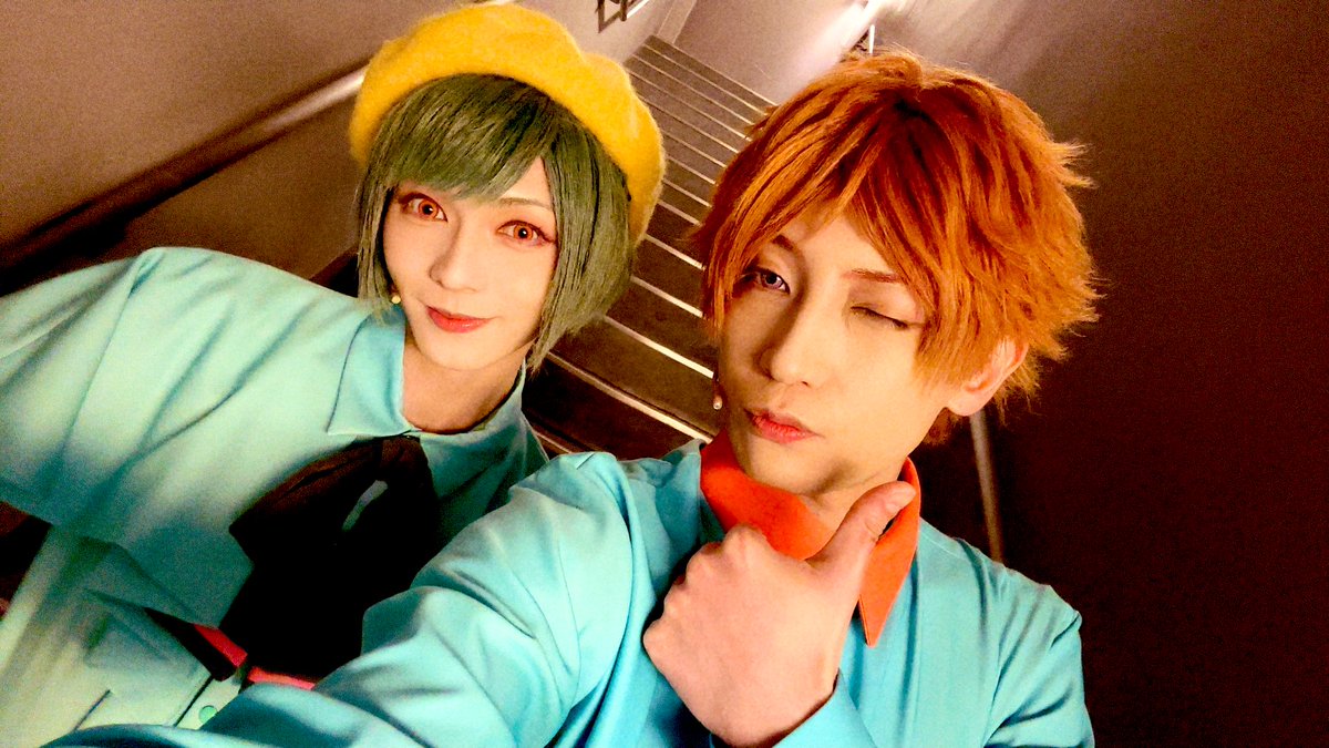 chanjin0116's tweet photo. 本日300回公演を達成させて頂きました。

方々でおめでとうと言って下さいますが
こちらからの言葉はやはり
有難うに尽きます。

沢山の景色を忘れることなく心に刻んでいます。

至さんと万里さんと😉✌️

あとついでに幸とも🔑

#エーステ https://t.co/YcWvXGLiz4