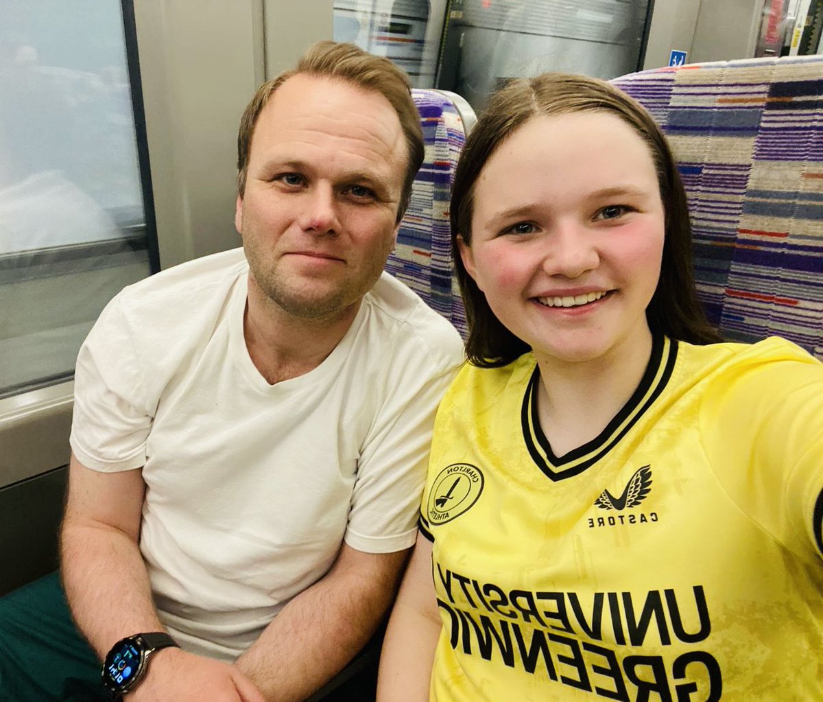 Off to the Valley. Come on you Addicks! 
<a href="/CAFCofficial/">Charlton Athletic FC</a> #cafc