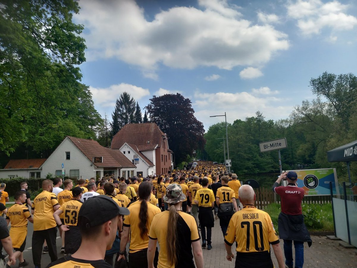 Bielefeld Dresden 💛🖤
