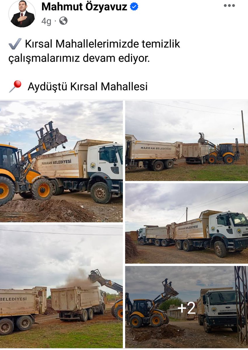 Harran değil de sanki Hindistan 
Çöp kutusu yok, çöp toplama kamyonu yok, göndermiş bi kepçe, bi kamyon açığa dökülen çöpleri topluyor bir de bunu hizmet yaptık diye paylaşıyor. Bu mu üretken belediyecilik. <a href="/MHP_Bilgi/">MHP</a> #Mhp #Şanlıurfa #Harran #İstanbul <a href="/ekrem_imamoglu/">Ekrem İmamoğlu</a> <a href="/sadirdurmaz/">Sadir Durmaz 🇹🇷</a>