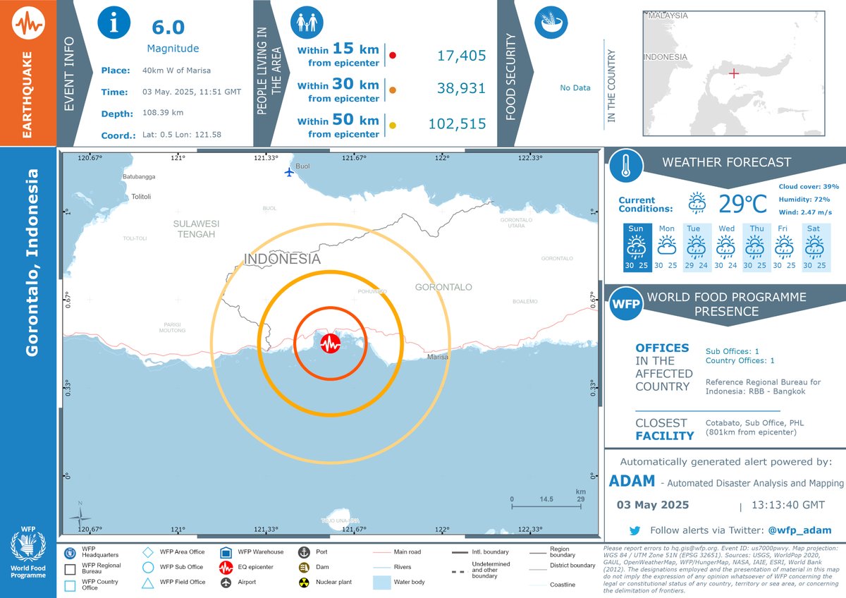 ADAM Disaster Alerts tweet media