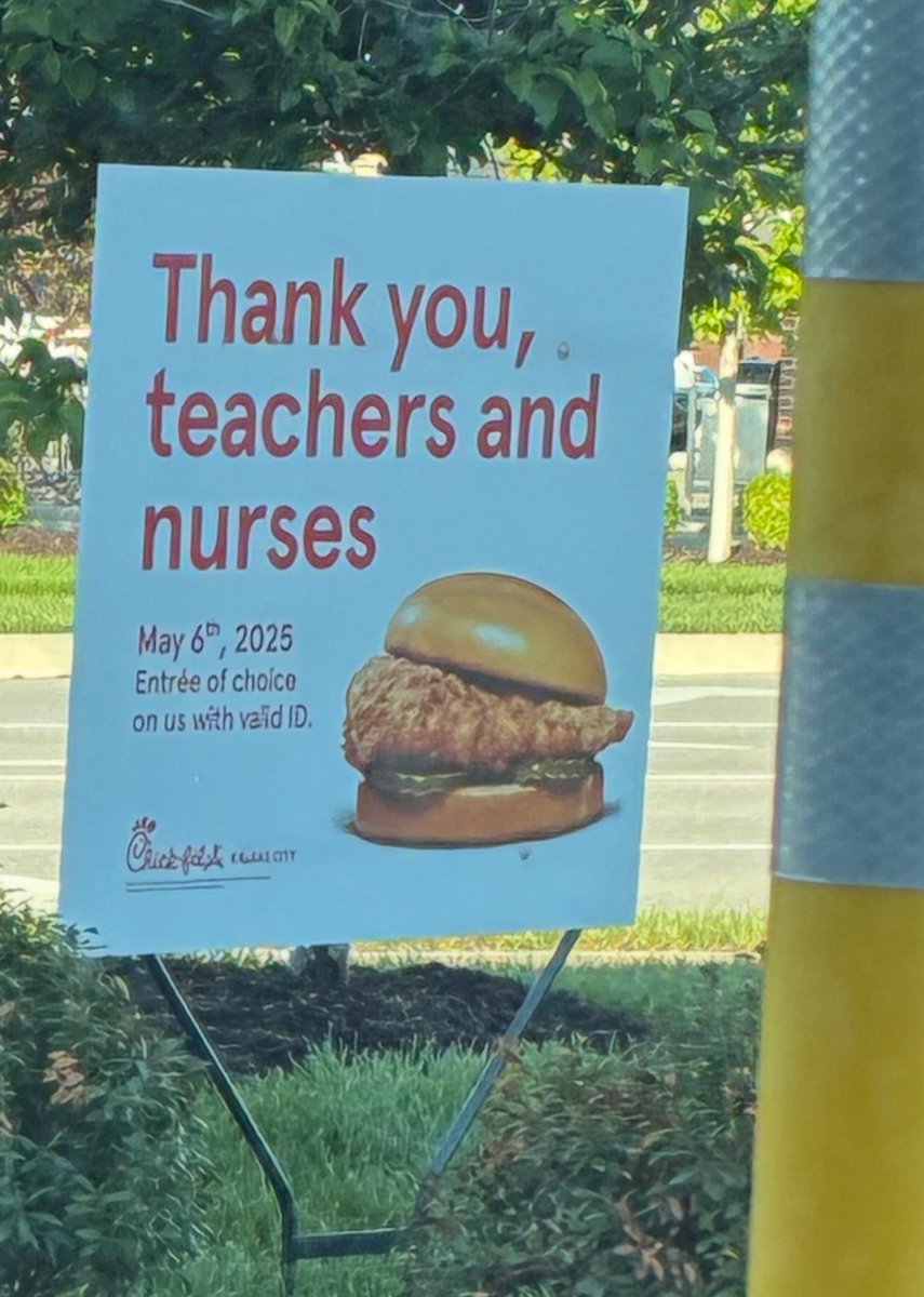 Hey <a href="/theSMSD/">SM School District</a> Be sure to stop by <a href="/ChickfilA/">Chick-fil-A, Inc.</a> May 6th!