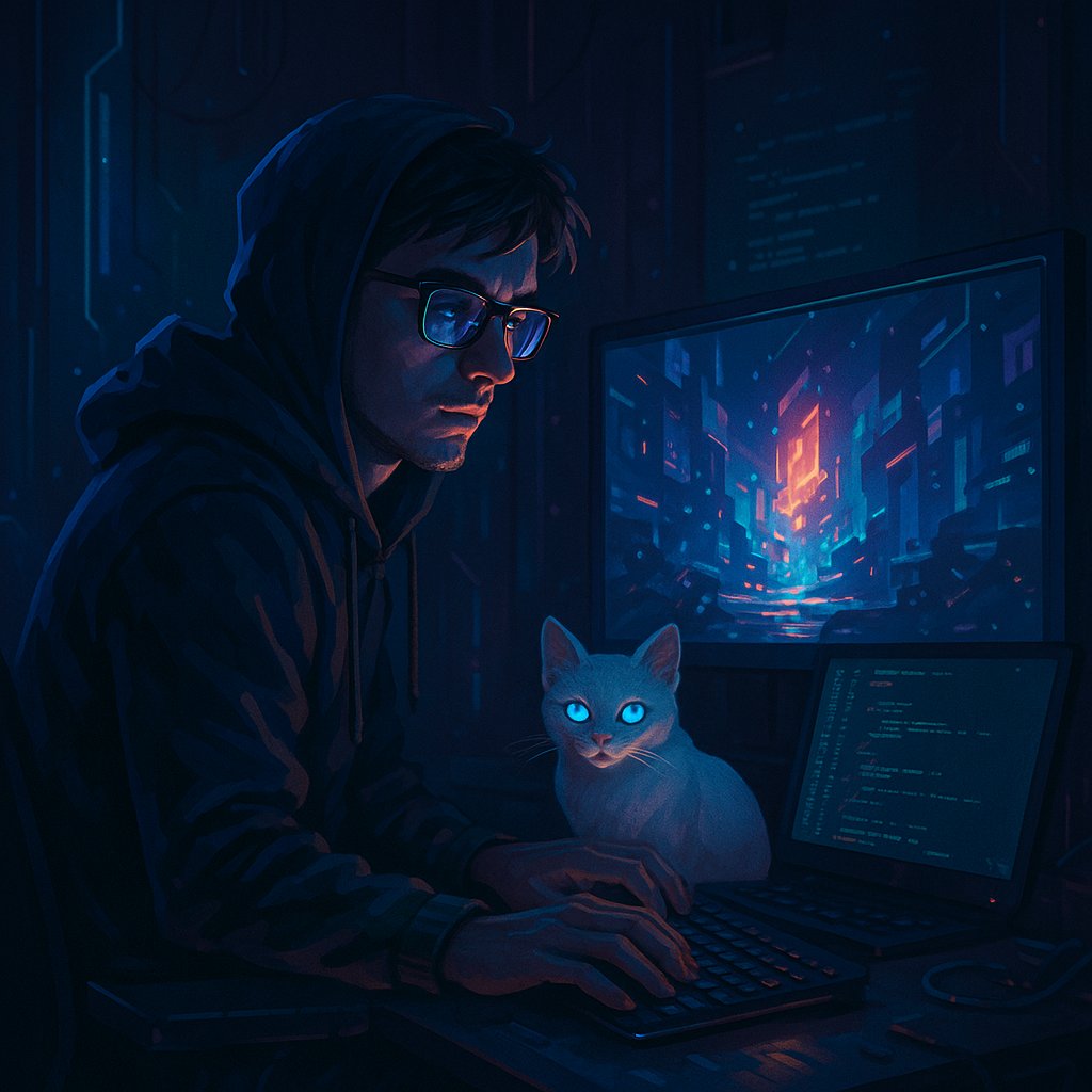 🐱 Title: KIKIcat and the Silent Builder 🐱

When the market crashed, Todor went silent.

No more tweets.
No game updates.
No TG messages.
People started talking:
“He’s done.”
“Another dev who gave up.”
“His coin’s dead.”

But what they didn’t know…
Was that Todor wasn’t gone.
