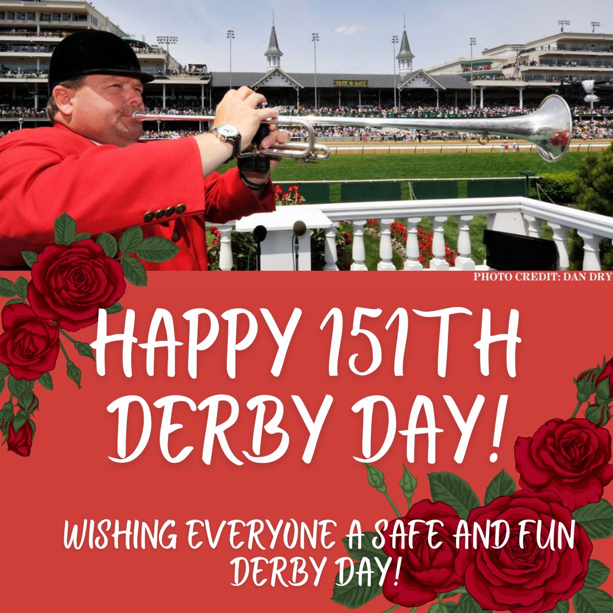 Happy 151th KY Derby!  Everyone at AHP wishes you a big hat wearing good time!  Stay safe and dry today! 
#KYDerby #ChurchillDowns #horseracing #RunfortheRoses #KYTraditions