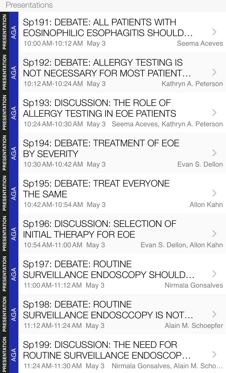 Kristle Lee Lynch, MD | Gastroenterology @ UPenn | (@kristlelynchmd) on Twitter photo There are so many critical presentations today at #DDW25 but the Hirano Symposium certainly should not be missed!
#eosinophilicesophagitis #EoE #EGID with <a href="/NGonsalvesMD/">Nirmala Gonsalves MD</a> <a href="/AllonKahn/">Allon Kahn, MD</a> <a href="/DDWMeeting/">Digestive Disease Week</a> <a href="/AGA_Gastro/">Gastroenterology</a> #esocrew <a href="/NMGastro/">Northwestern Medicine Digestive Health Institute</a>
10AM / 31 / SDCC There are so many critical presentations today at #DDW25 but the Hirano Symposium certainly should not be missed!
#eosinophilicesophagitis #EoE #EGID with <a href="/NGonsalvesMD/">Nirmala Gonsalves MD</a> <a href="/AllonKahn/">Allon Kahn, MD</a> <a href="/DDWMeeting/">Digestive Disease Week</a> <a href="/AGA_Gastro/">Gastroenterology</a> #esocrew <a href="/NMGastro/">Northwestern Medicine Digestive Health Institute</a>
10AM / 31 / SDCC